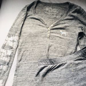 Victoria Secret PINK Matching Pajama/Lounge Set